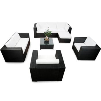 XXXL Lounge Möbel Set Polyrattan günstig kaufen