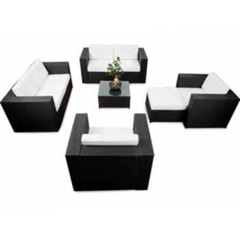 XXXL Polyrattan Lounge Sofa Set Gartenmöbel günstig kaufen